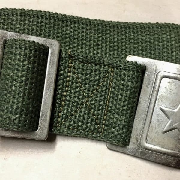 North Korean Enlisted Man's Web Field Belt