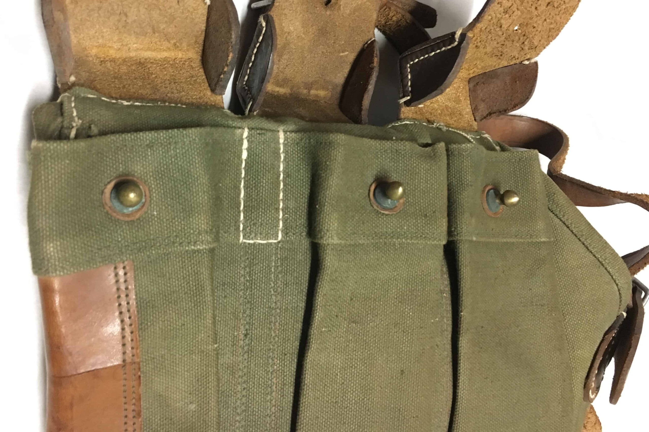 Chinese Korean War PPsH -41 Type 50 Chest Pouch - Image 3