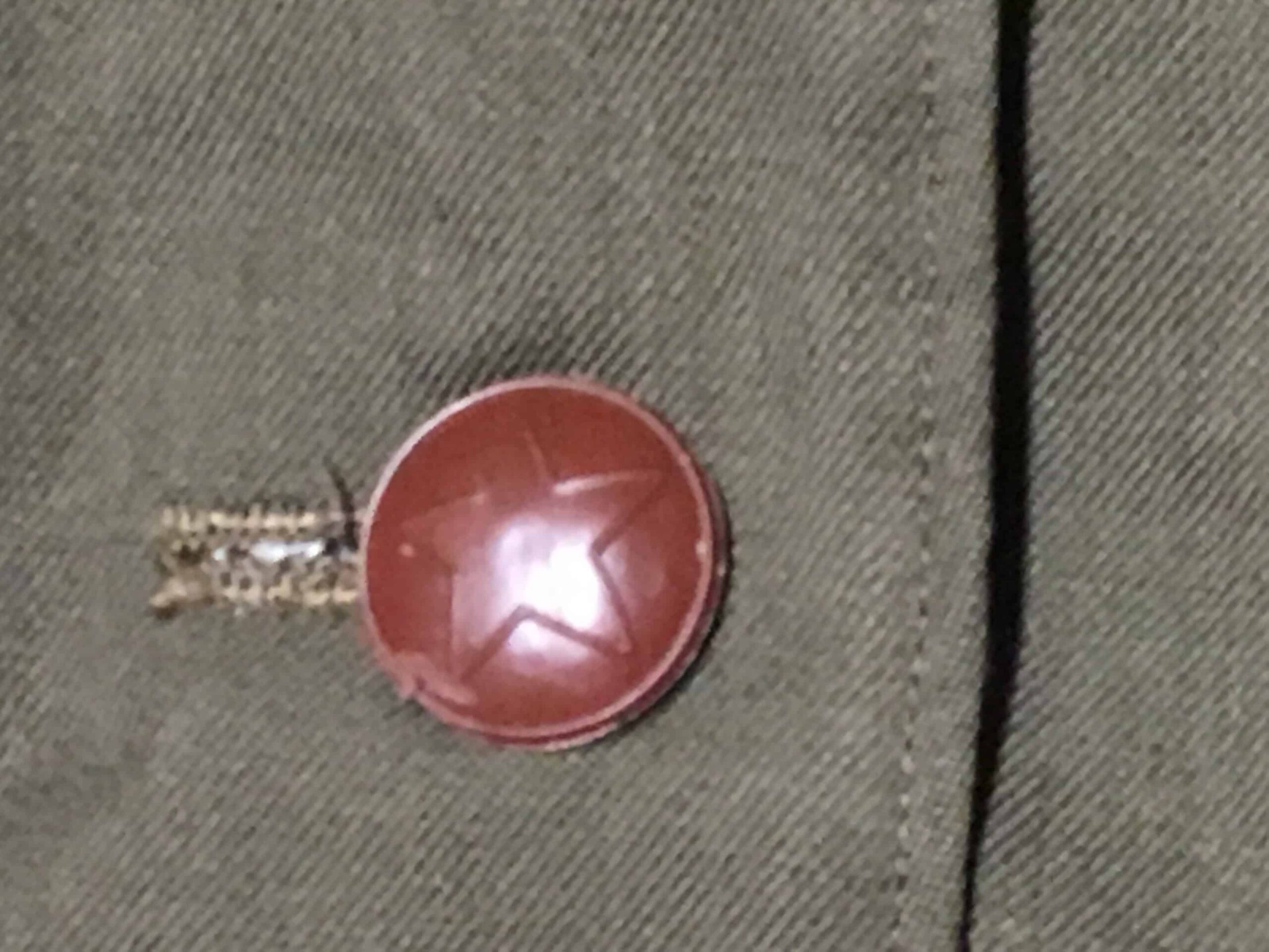 North Korean Infantry Senior Lt Field Uniform and Cap - Image 7