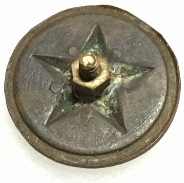 Viet Minh Brass Sun Helmet Badge - Image 2