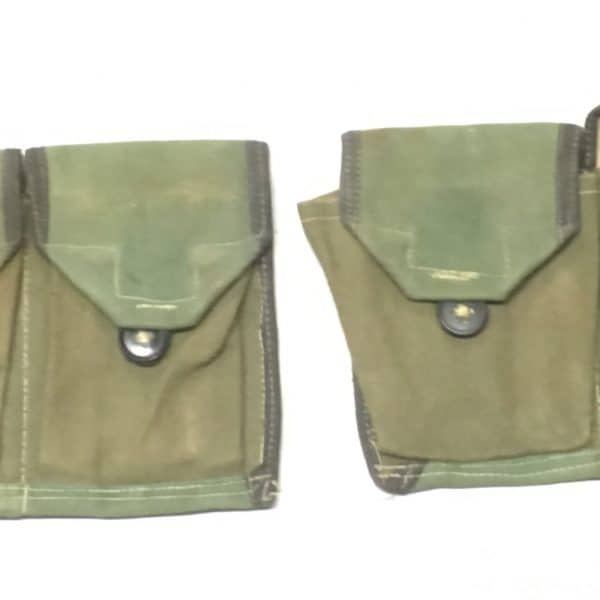 North Vietnamese Army Made Rifle Ammunition Pouches Copy of M1 Garand Belt