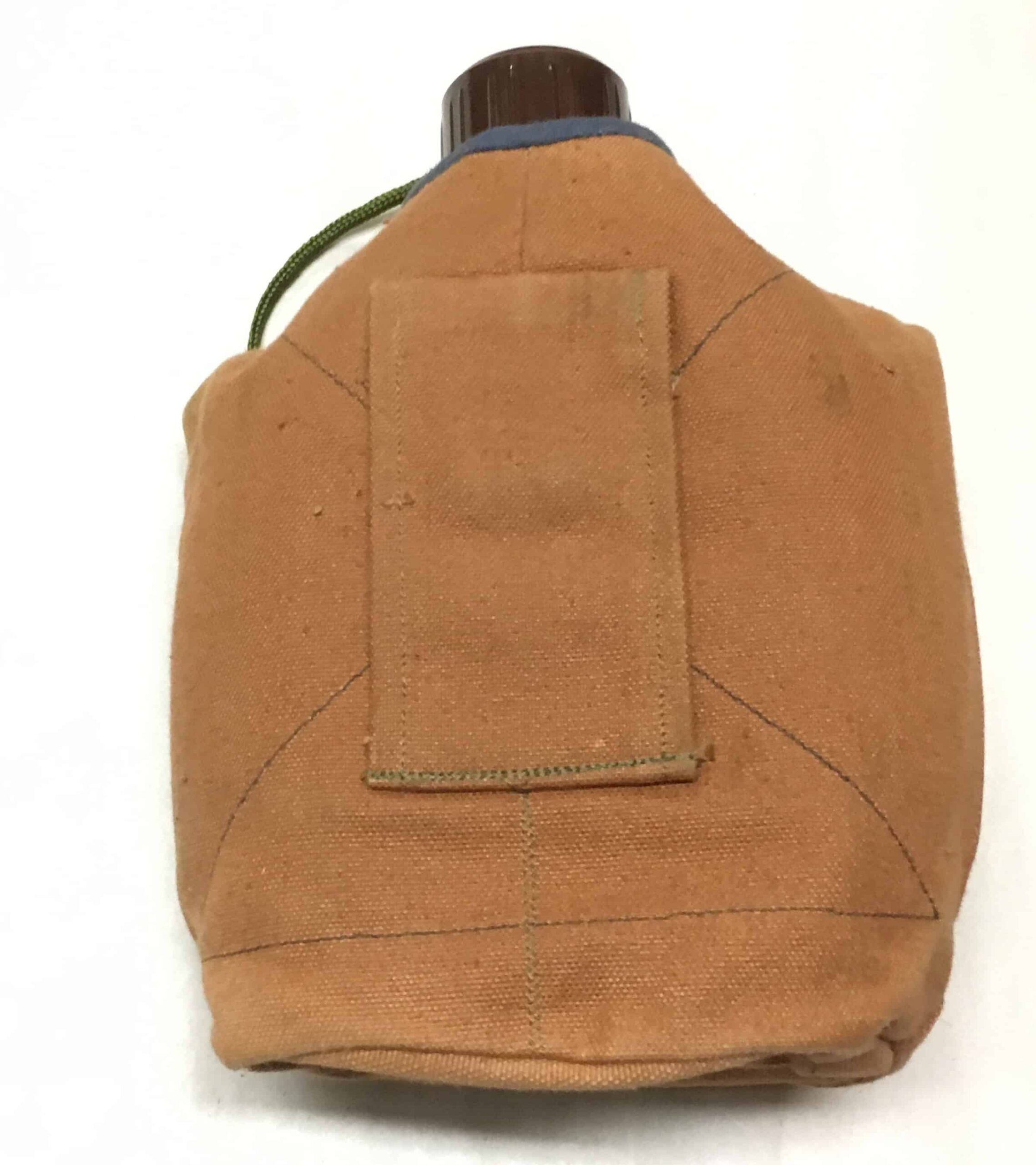 North Vietnamese Army Made Canteen Cover Maroon - Image 4