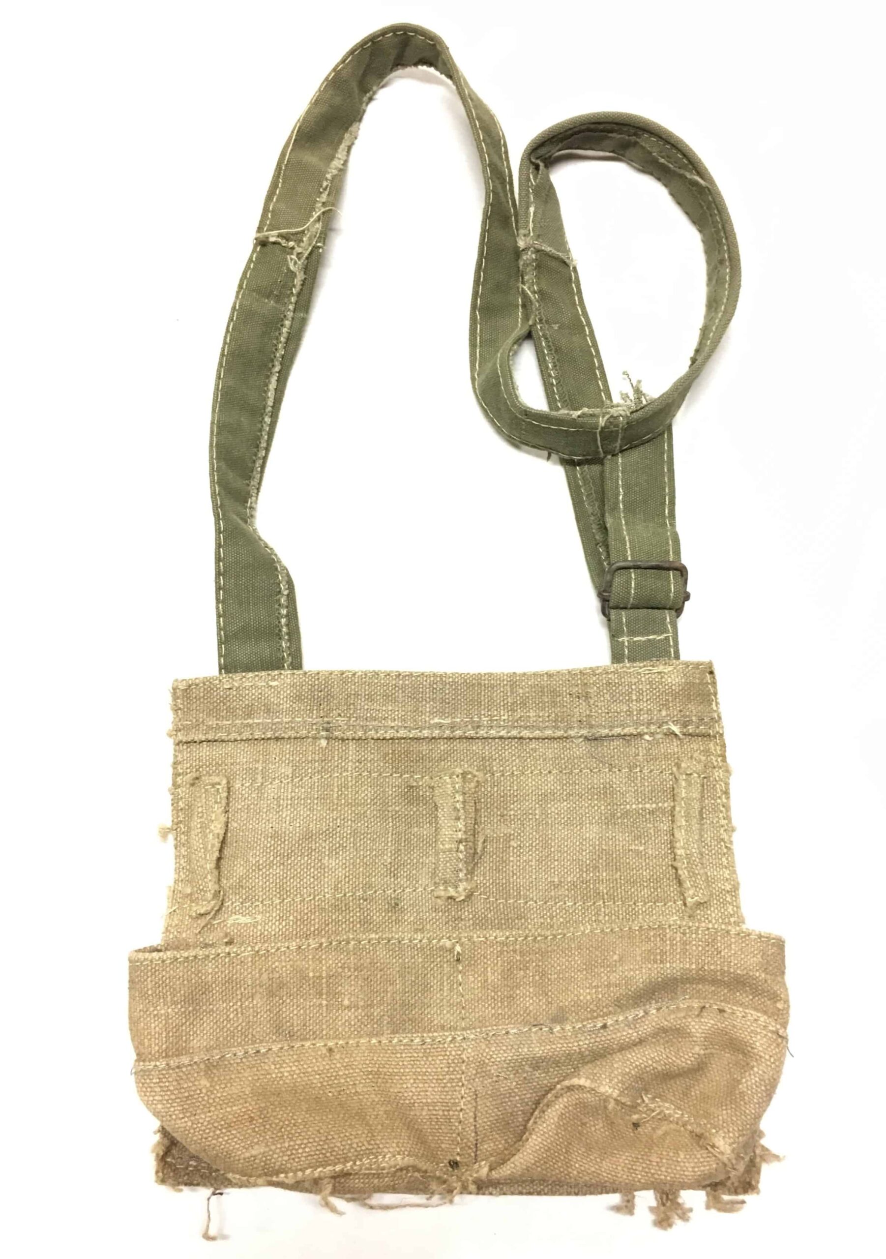 North Vietnamese Army Made Two Cell Grenade Pouch