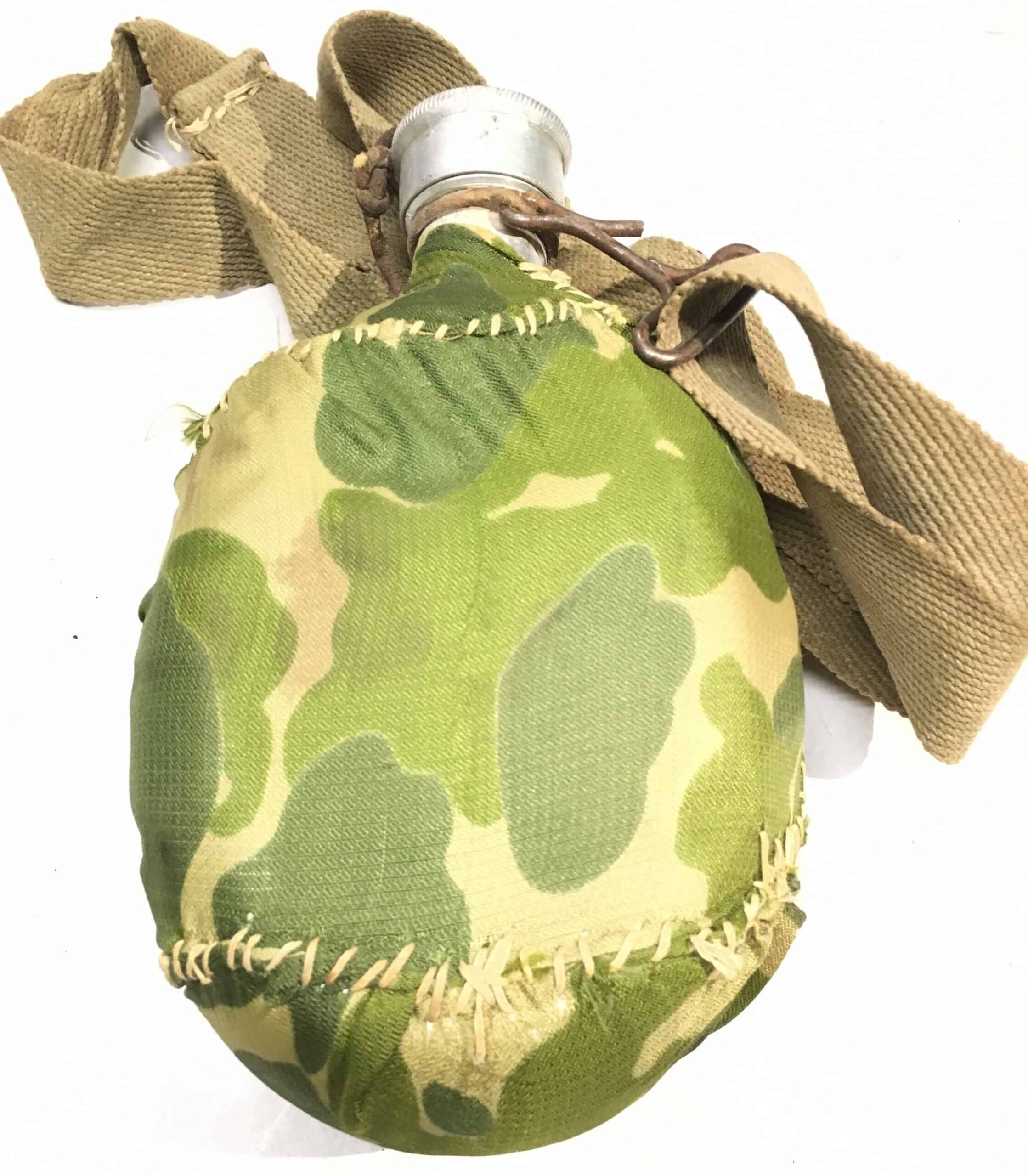 Viet Cong Canteen with Camouflage Cover