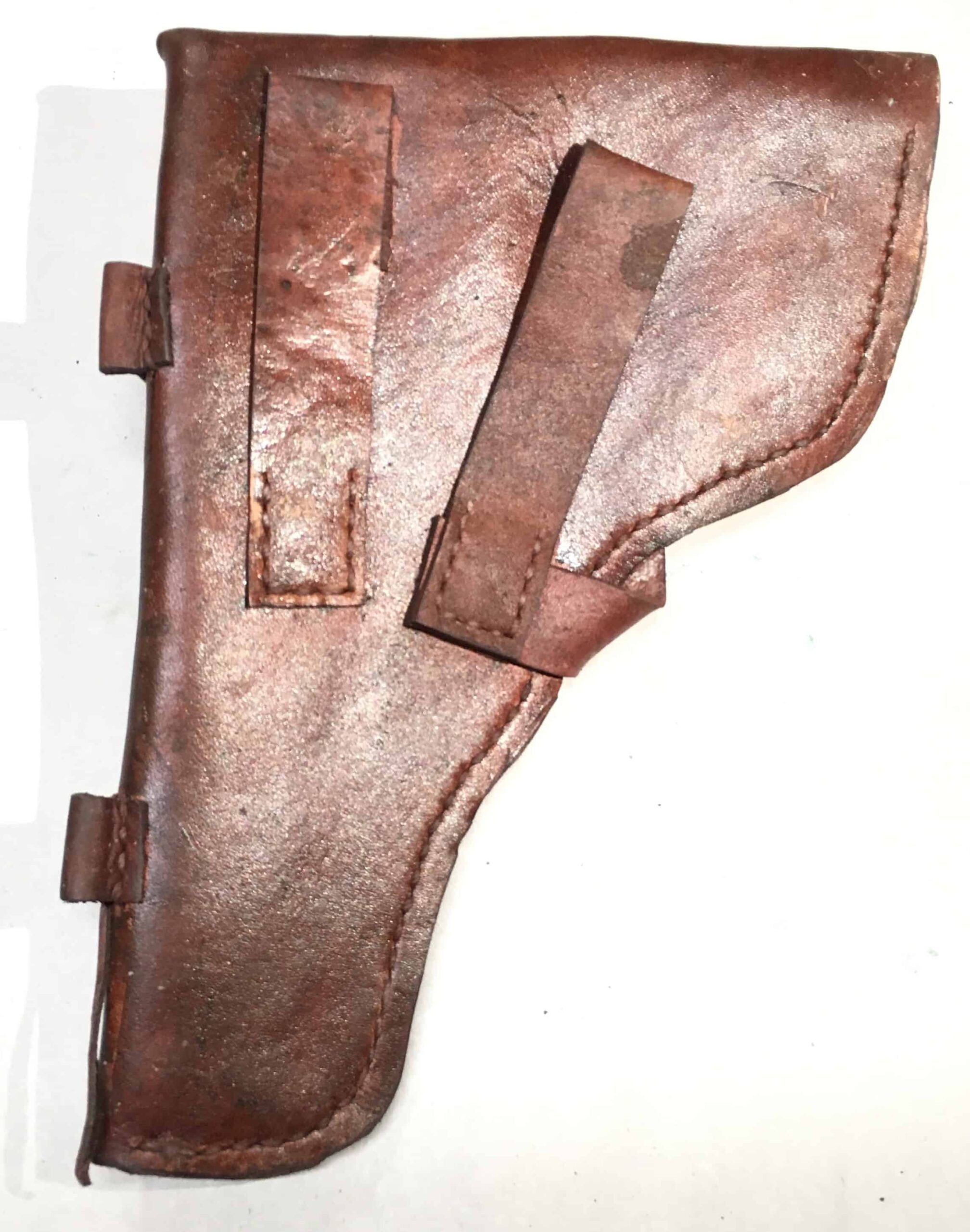 Viet Cong Jungle Made Tokarev T54 Pigskin Holster and Ammunition Pouch - Image 2