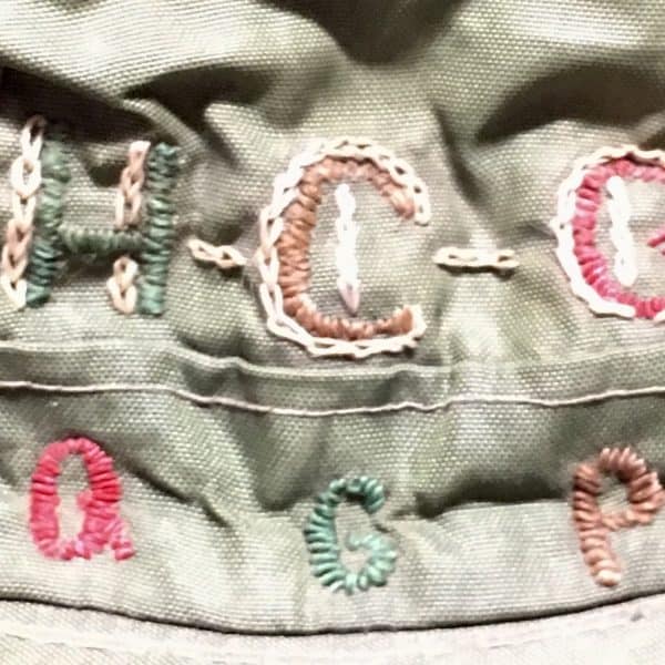 Viet Cong Jungle Made Quan Gia Phong Embroidered Hat