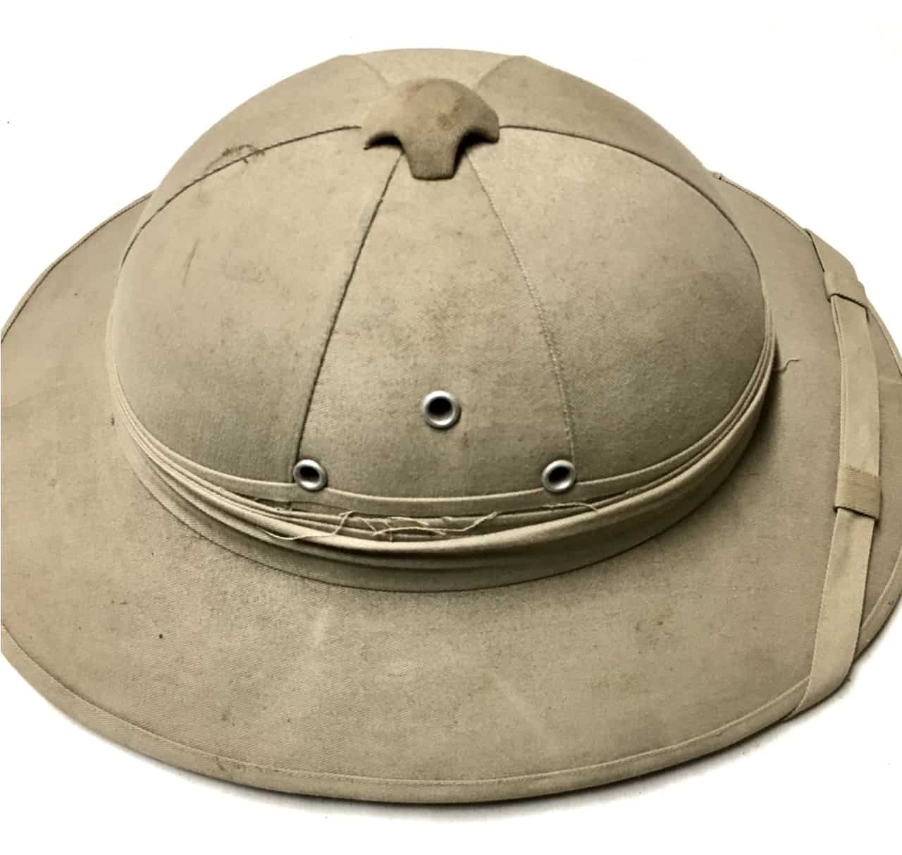 Viet Minh Pith Helmet - Image 4