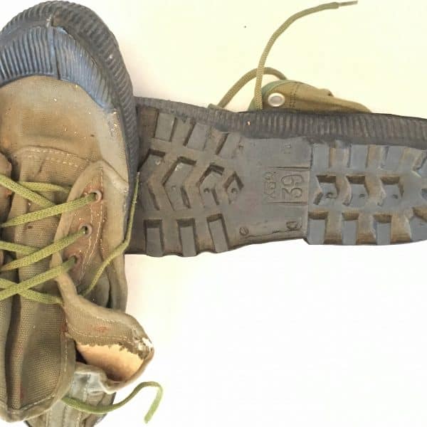Distinguishing Pre and Post 1975 PAVN Boots Shoes Sneakers