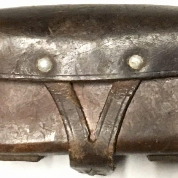 North Vietnamese Army SKS Belt Pouch Leather Named