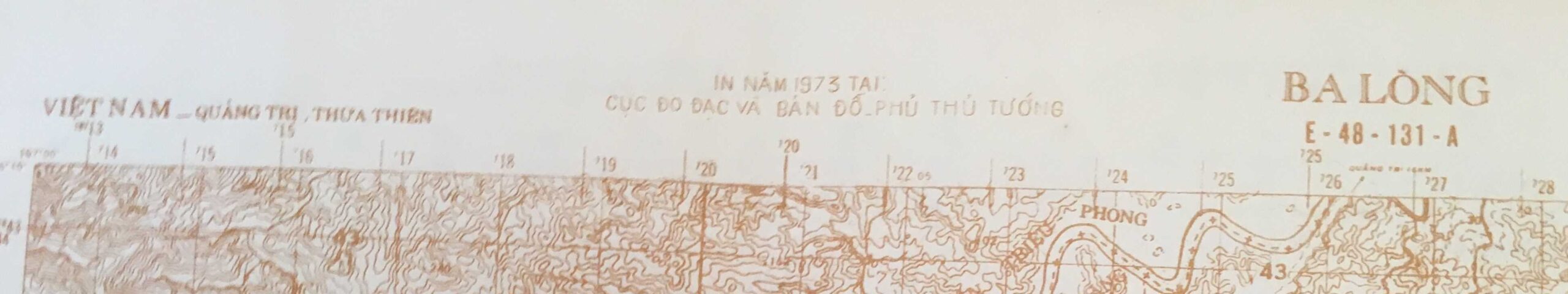 North Vietnamese Army Topographic Grid Map SECRET 1:50,000 AP LAI BANG Quang Tri Province - Image 2
