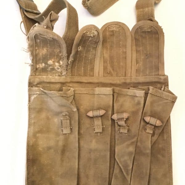 ChiCom North Vietnamese Army Viet Cong K50 PPsH-41 Magazine Pouch Sterile