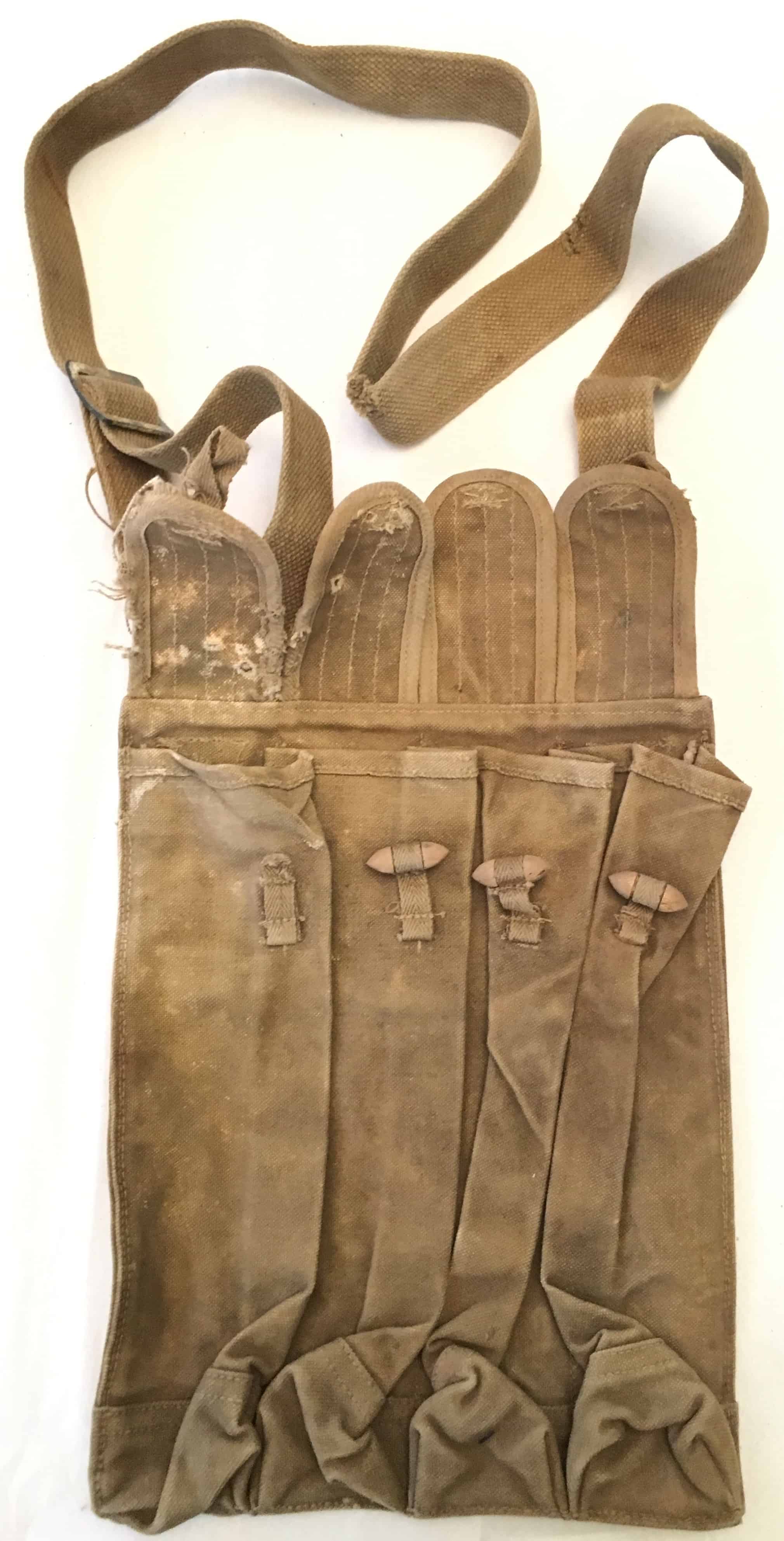 ChiCom North Vietnamese Army Viet Cong K50 PPsH-41 Magazine Pouch