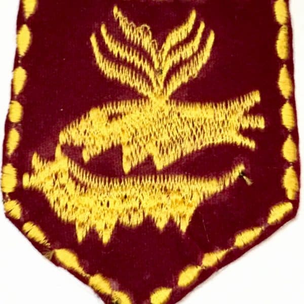 Iraqi Thunder Troops Sew on Beret Patch - Early