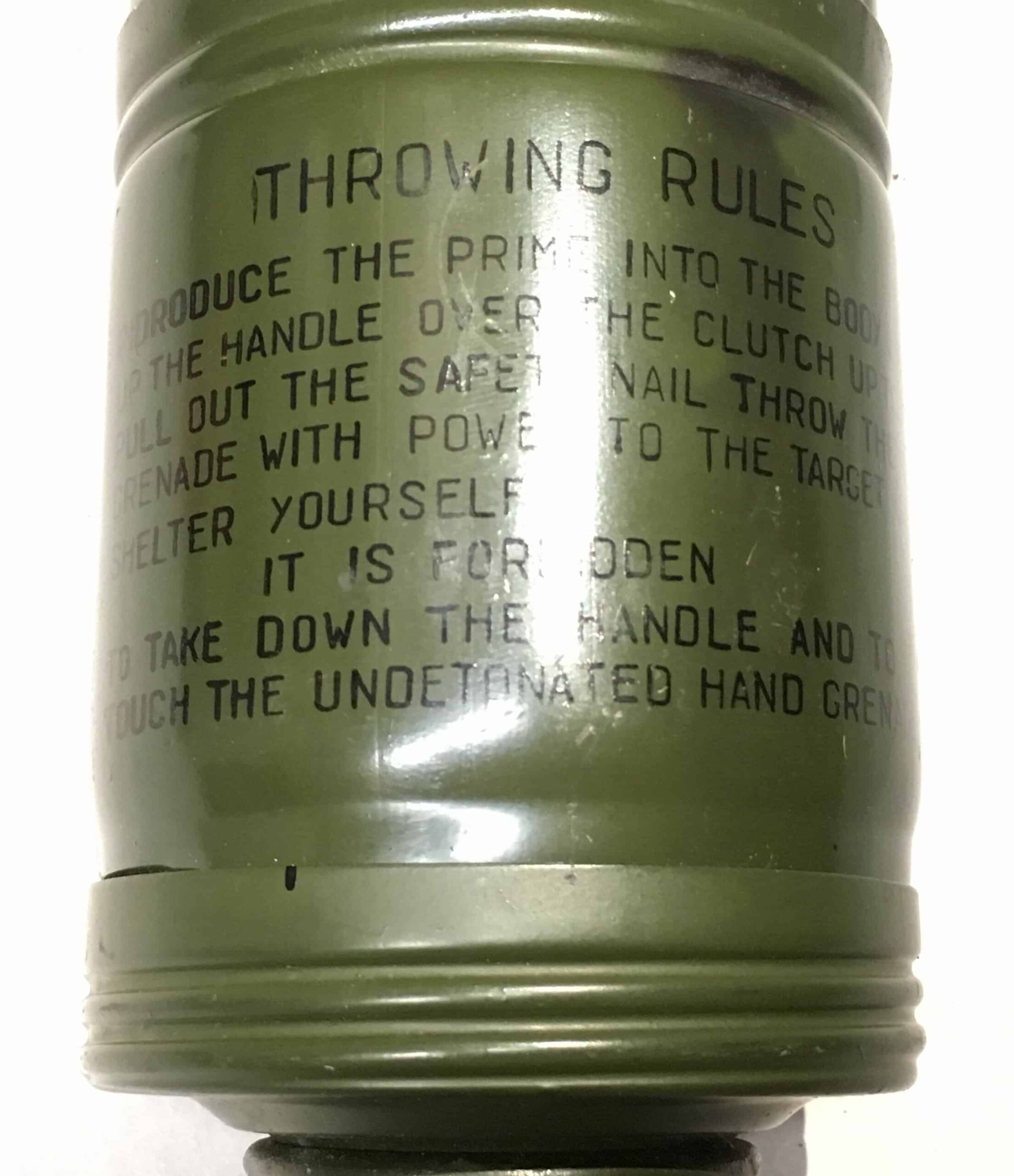 Iraqi Hand Grenade Export RKG-3 Anti-Tank Grenade (INERT) - Image 6