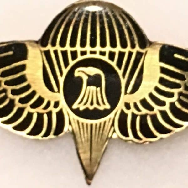 Iraqi Paratrooper Beret Badge Black on Black
