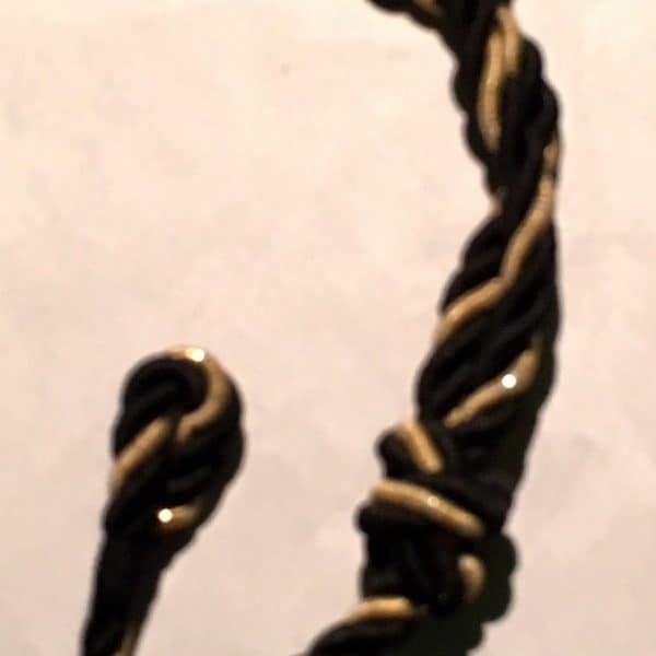 Iraqi Shoulder Cord Black and Gold