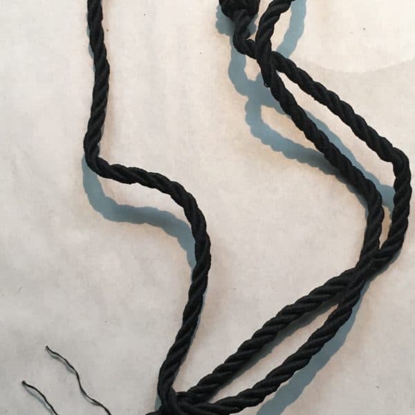 Iraqi Shoulder Cord Thick Dark Blue