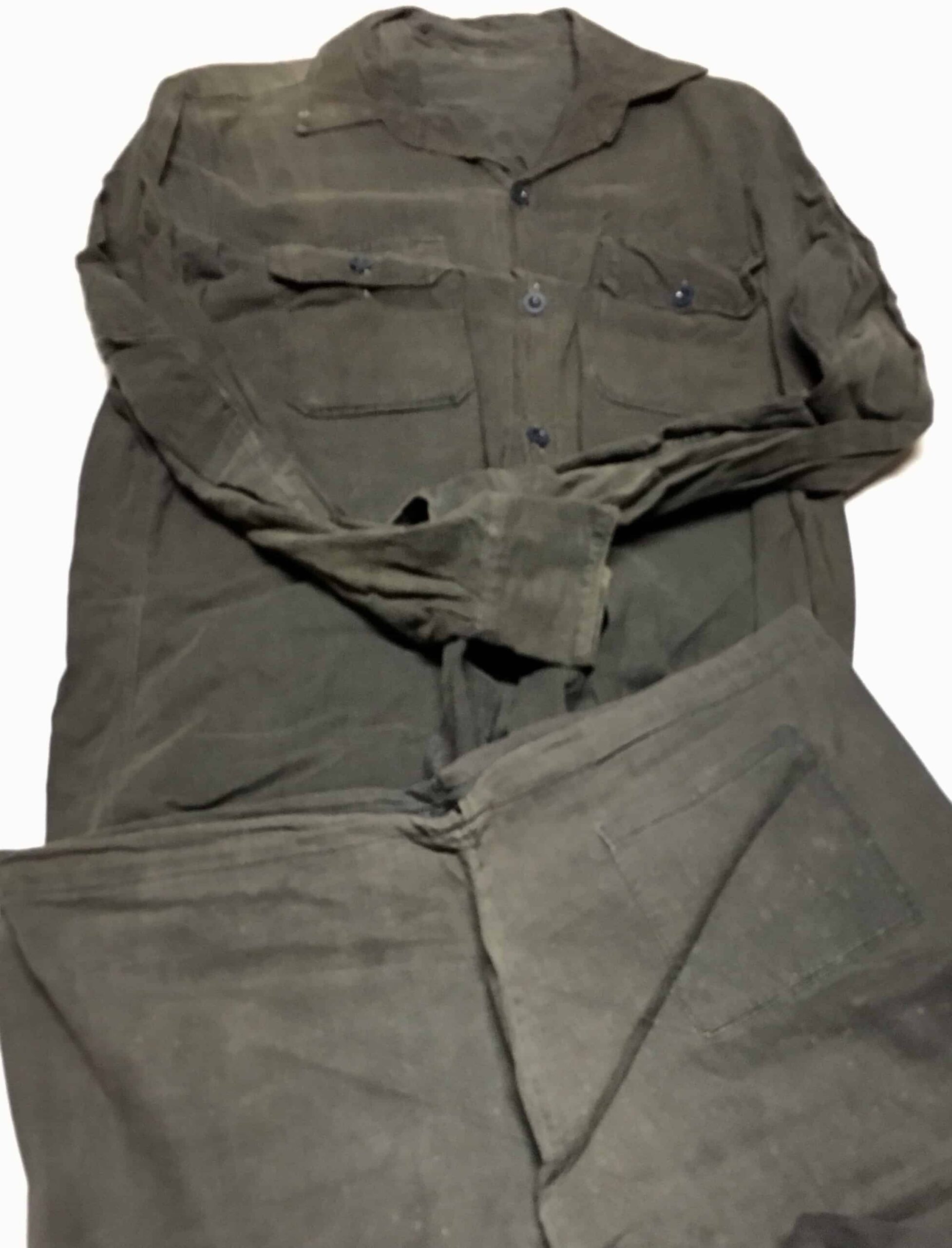 Viet Cong Main Force Uniform Black with Blue Buttons