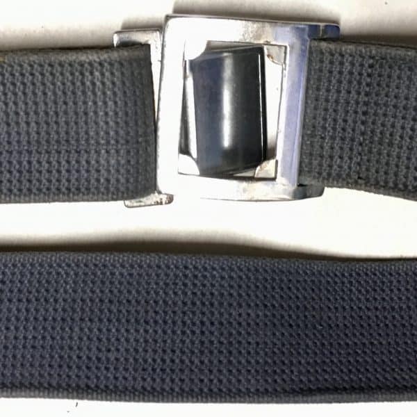 North Vietnamese Air Force Blue Web Belt with Interlocking Buckle
