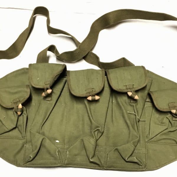 ChiCom North Vietnamese Army Viet Cong AK-47 Chestpouch Unmarked Sterile for Export