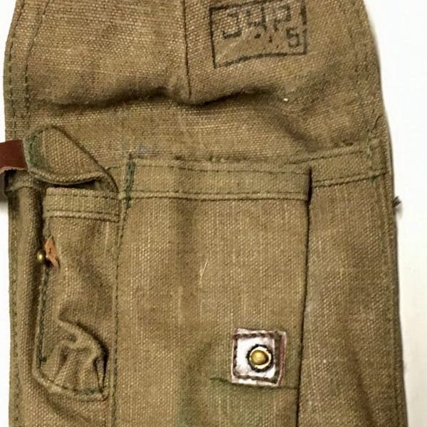 Soviet Grenada Iraqi AK-47 AKM Canvas Magazine Pouch Cyrillic Markings