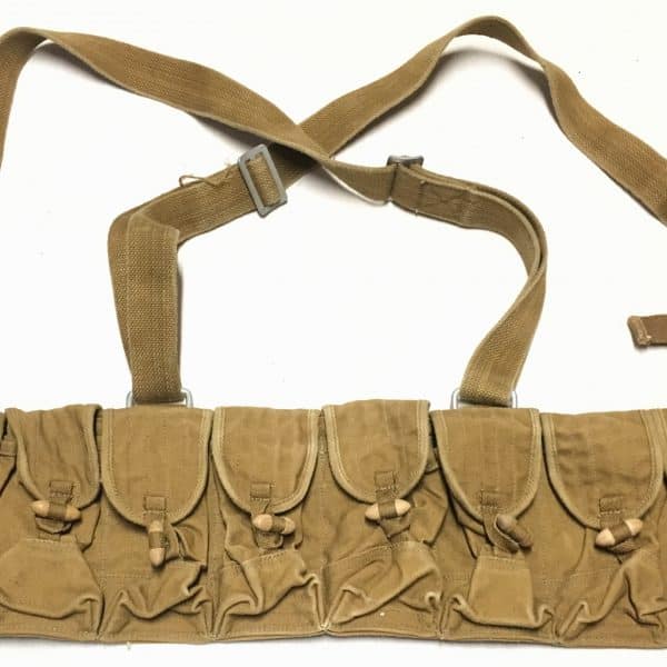 ChiCom North Vietnamese Army Viet Cong SKS Chestpouch Early Brown Color