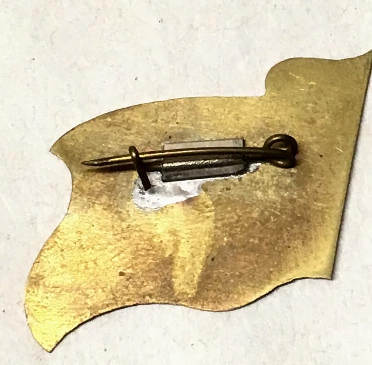 North Vietnamese Army Communist Flag Badge - Image 2