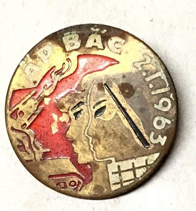 Viet Minh North Vietnamese Army Ap Bac Campaign Badge 1963 Enemy 