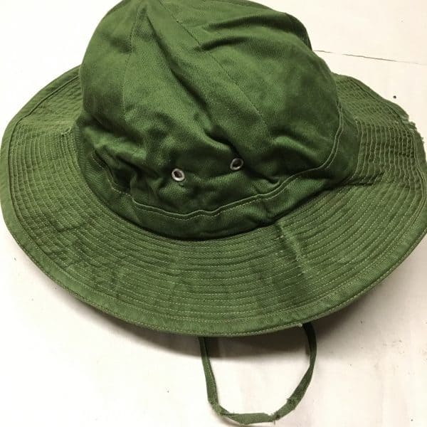 North Vietnamese Army Viet Cong Boonie Hat Short Brim Reed Green