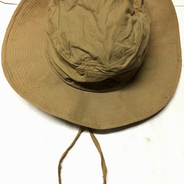 North Vietnamese Army Viet Cong Boonie Hat Short Brim Khaki Brown