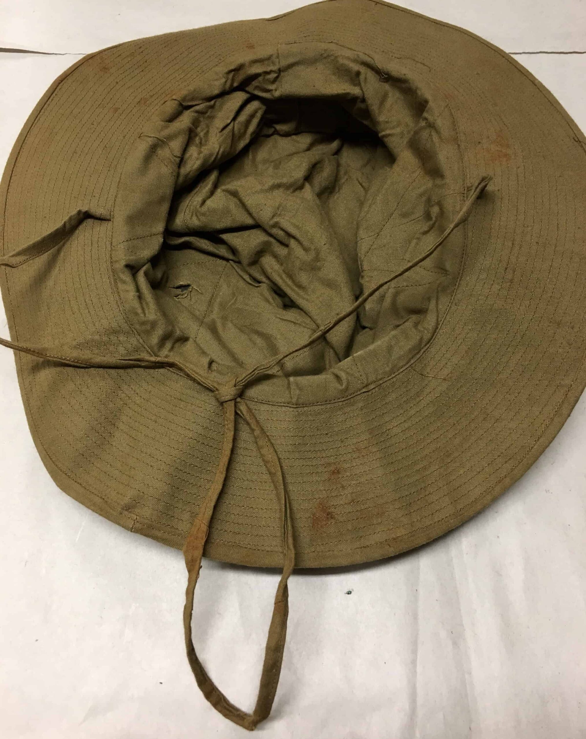 North Vietnamese Army Viet Cong Boonie Hat Short Brim Khaki Brown - Image 2