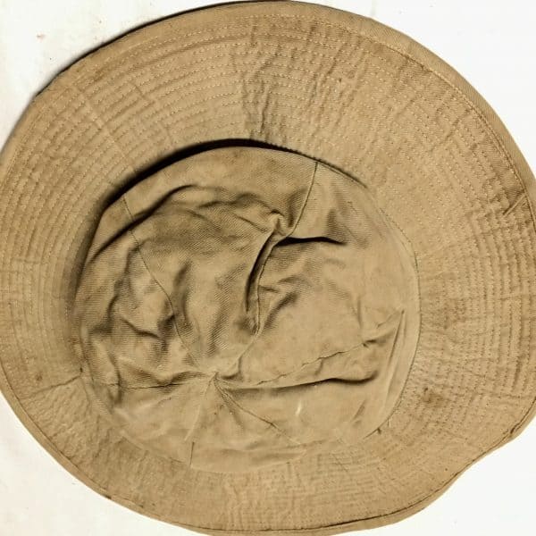 North Vietnamese Army Viet Cong Boonie Hat Wide Brim Khaki Salty