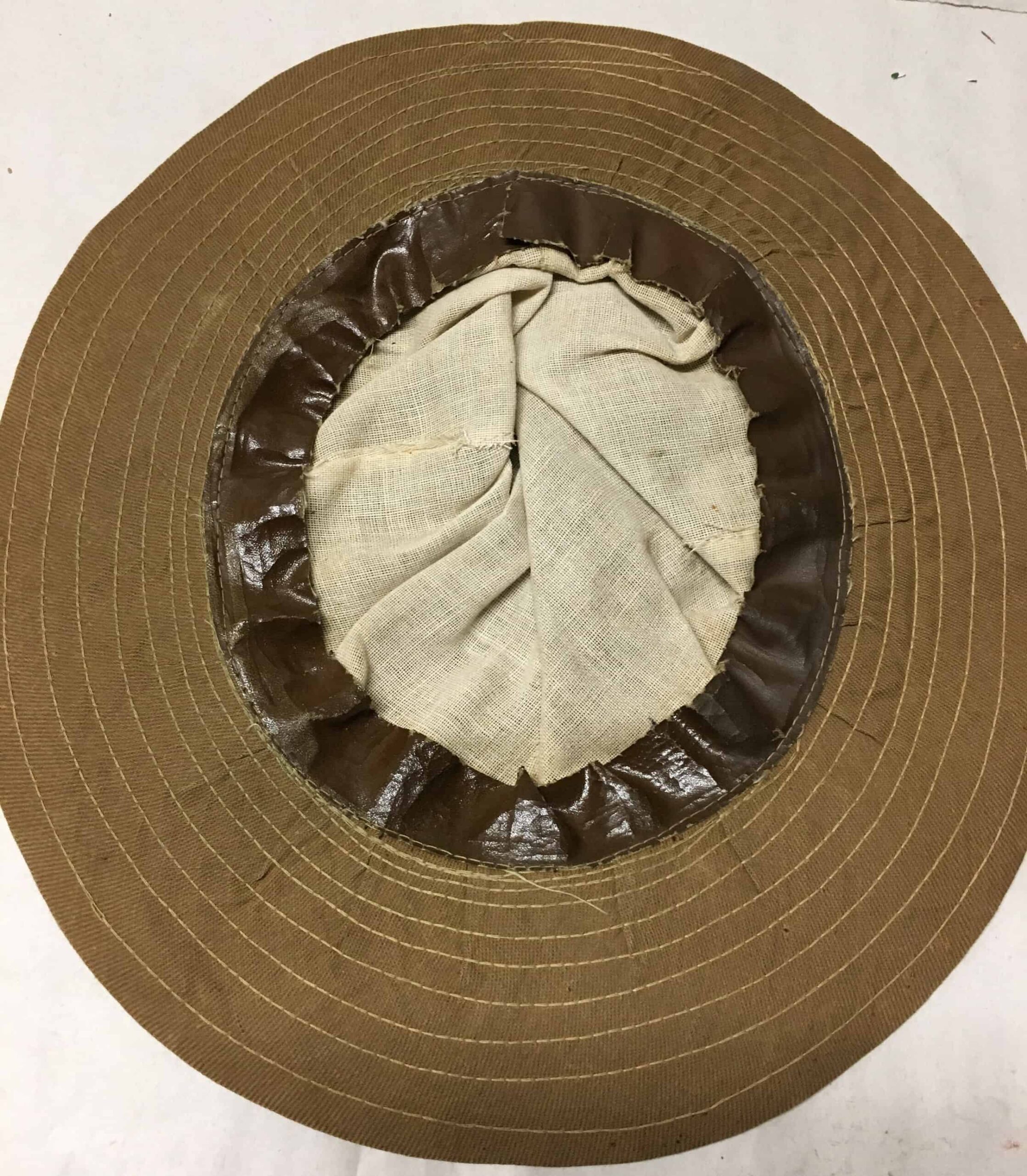 North Vietnamese Army Viet Cong Boonie Hat Wide Brim Khaki
