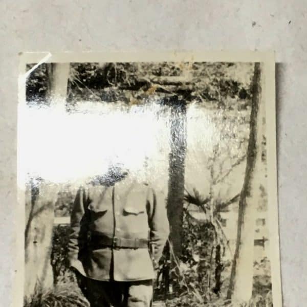 Japanese Army Soldier WWII Photograph