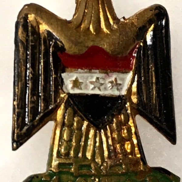 Iraqi Army Eagle Beret & Cap Badge OIF Painted