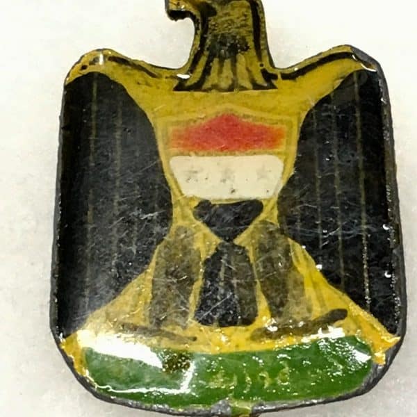Iraqi Army Eagle Beret & Cap Badge OIF Painted Clear Coated Pin Back