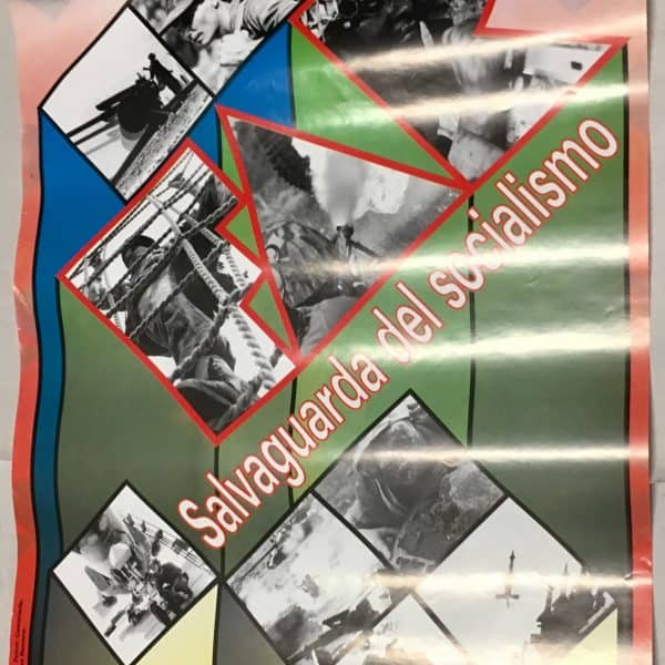 Cuban Army Poster FAR Safeguards of Socialism