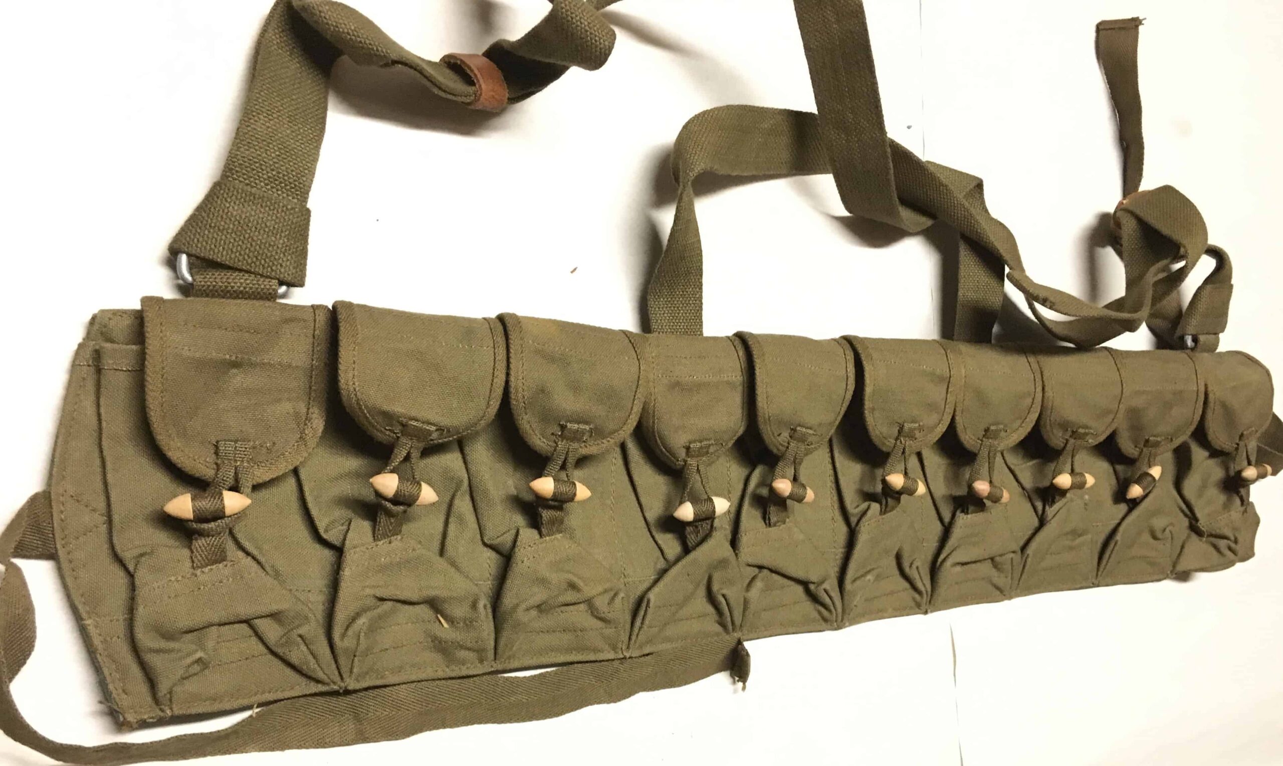 ChiCom North Vietnamese Army Viet Cong SKS Chestpouch 1969 Factory 3521