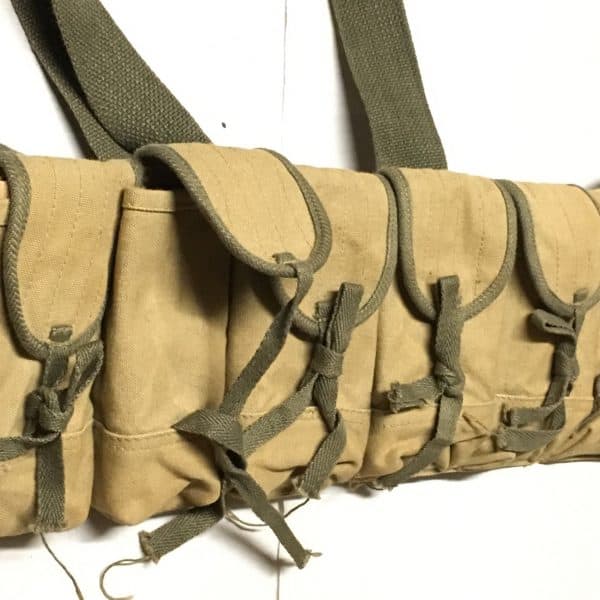ChiCom North Vietnamese Army Viet Cong SKS Chestpouch Sterile Tie Ties