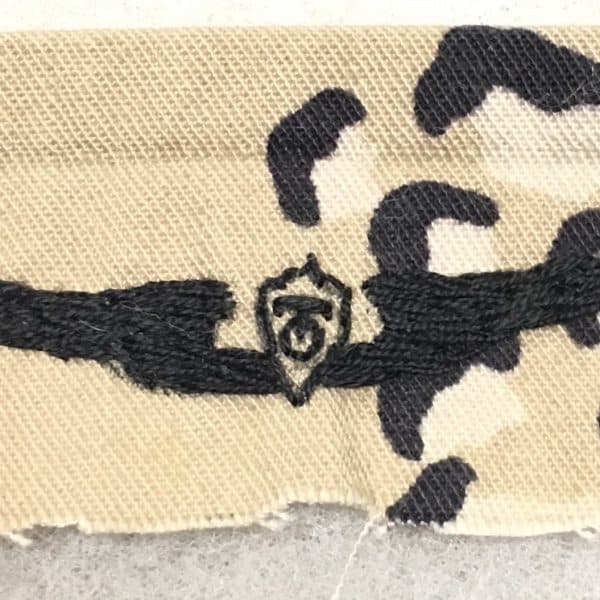 US Army Theater Hand Made Patch Desert Storm - Pilot Wings