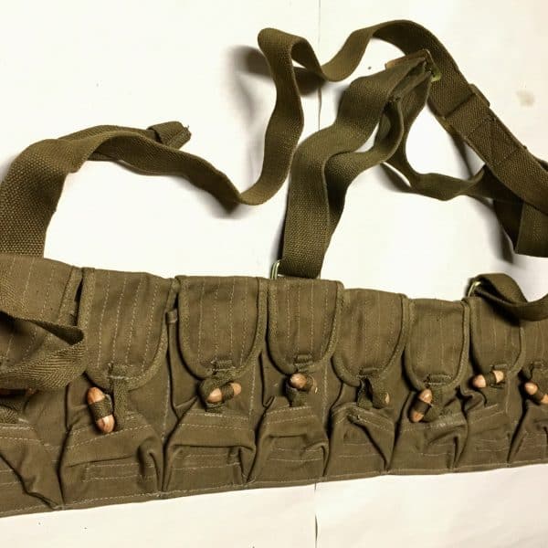 ChiCom North Vietnamese Army Viet Cong SKS Chestpouch 1965 Factory 52/4