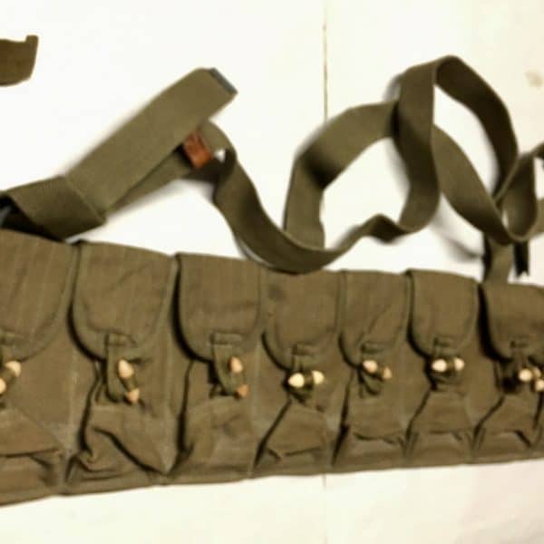ChiCom North Vietnamese Army Viet Cong SKS Chestpouch 1966 Factory 52/4