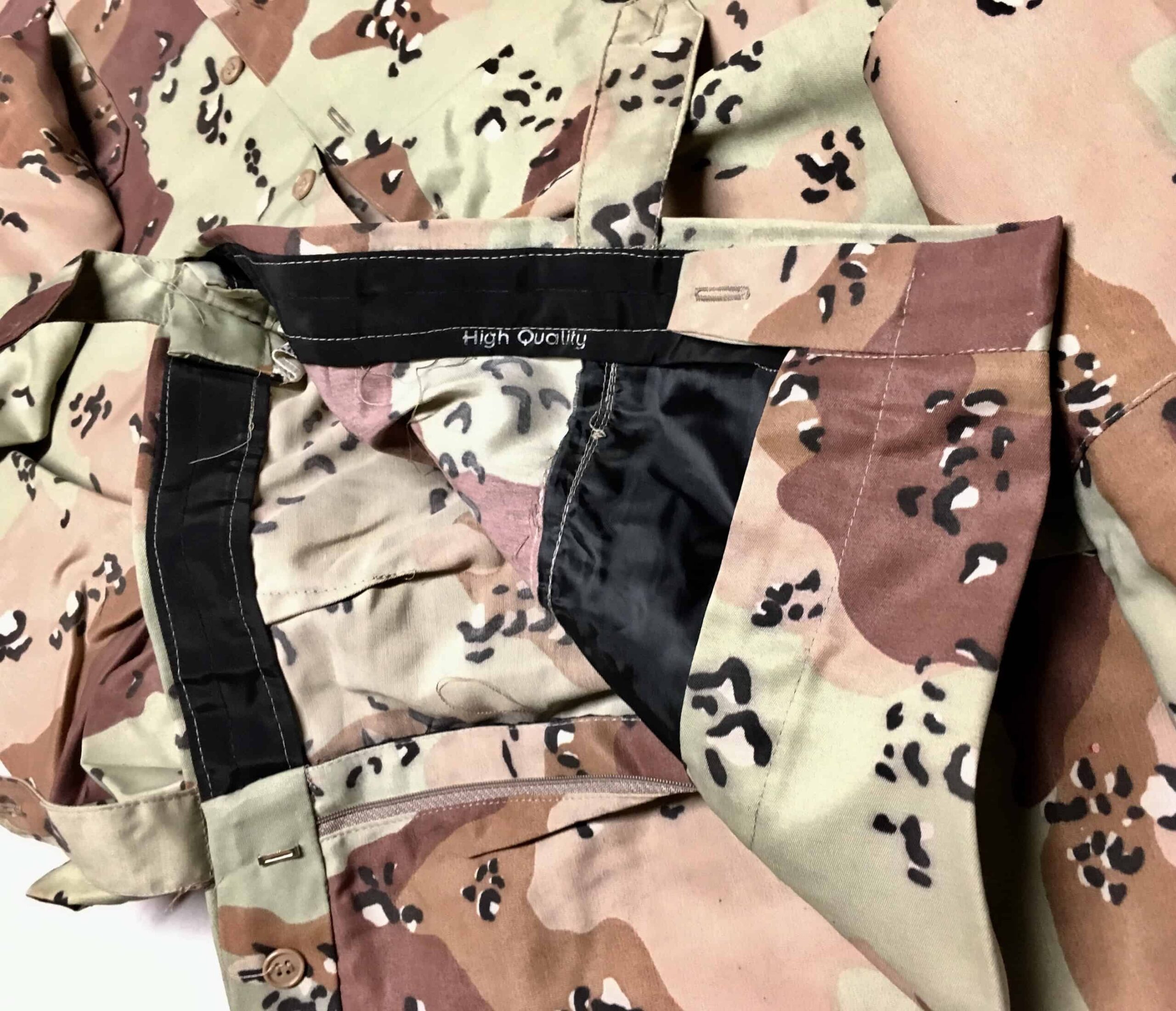 Iraqi Desert Camouflage Uniform XL Chocolate Chip Pattern - Image 4