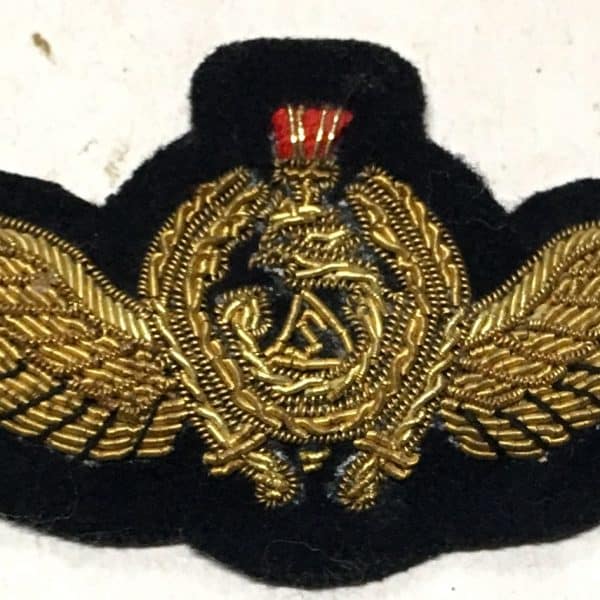Iraqi Air Force Pilot Wings Bullion