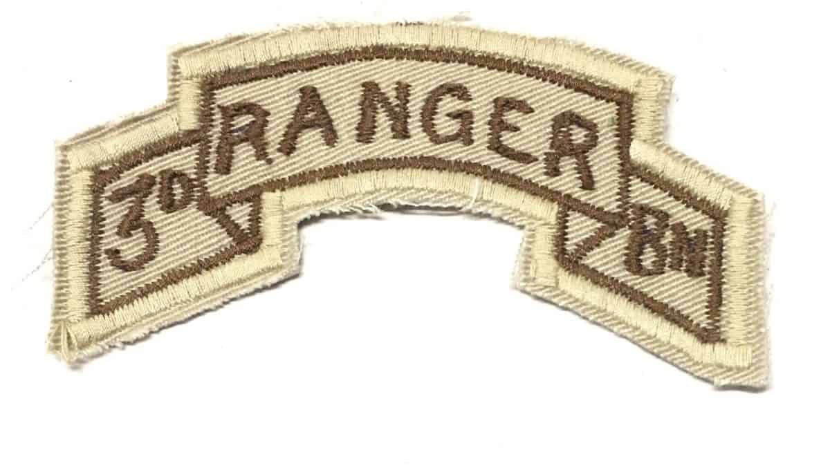 US Army Theater Made Patch OIF - 3rd Ranger Bn - Enemy Militaria