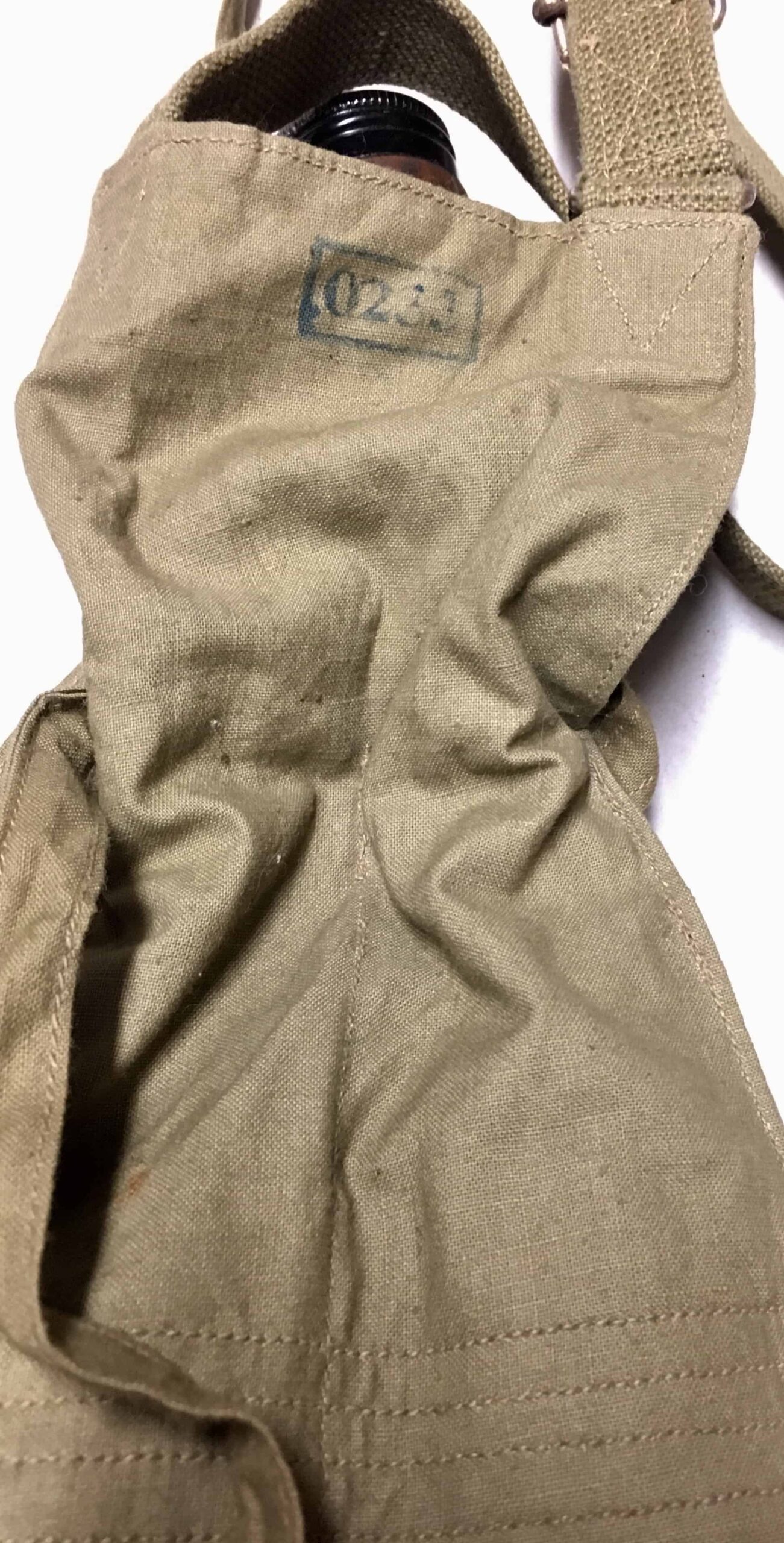 Chinese Korean War Viet Minh Stick Grenade Pouch with Grenades - Image 3