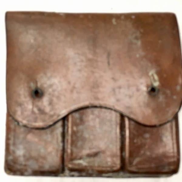 Chinese Korean War Three Pocket Ammunition Pouch