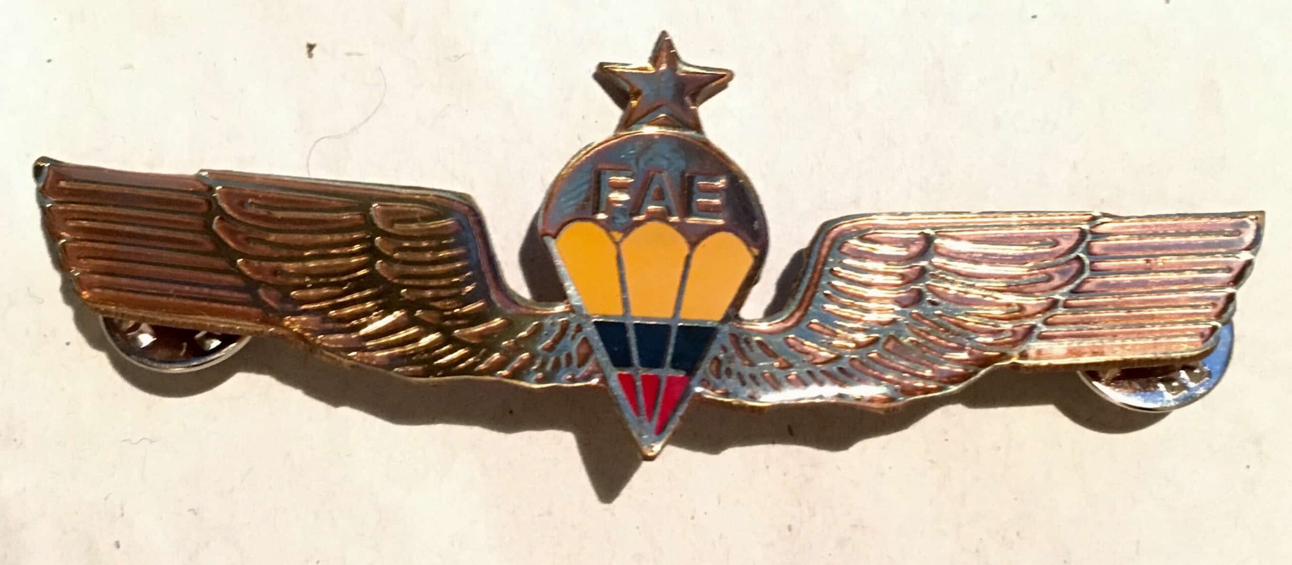 Panama Defense Force Jump Wings Airborne FAE Badge 1989 Invasion