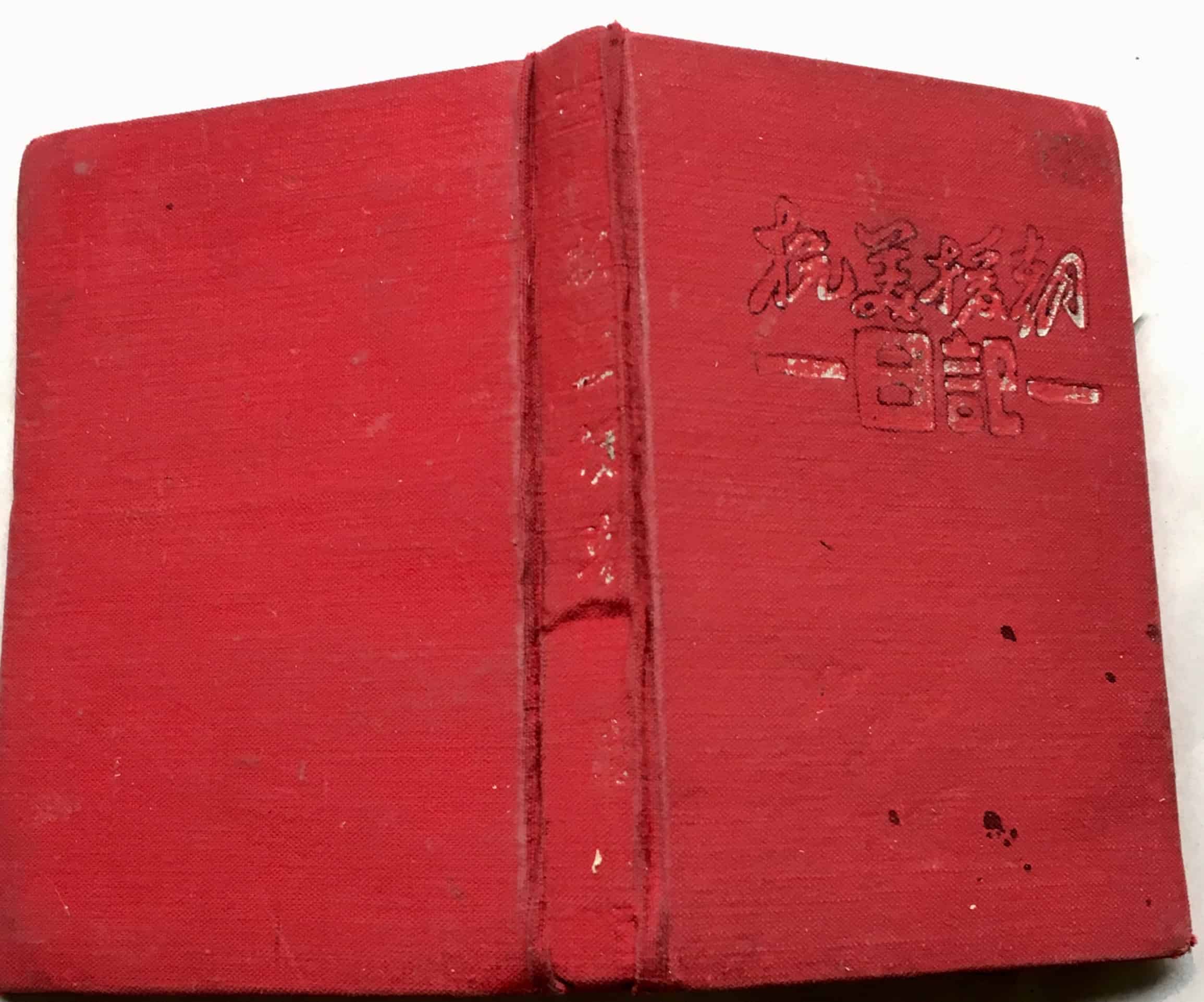 Chinese Korean War Diary Full of Entries
