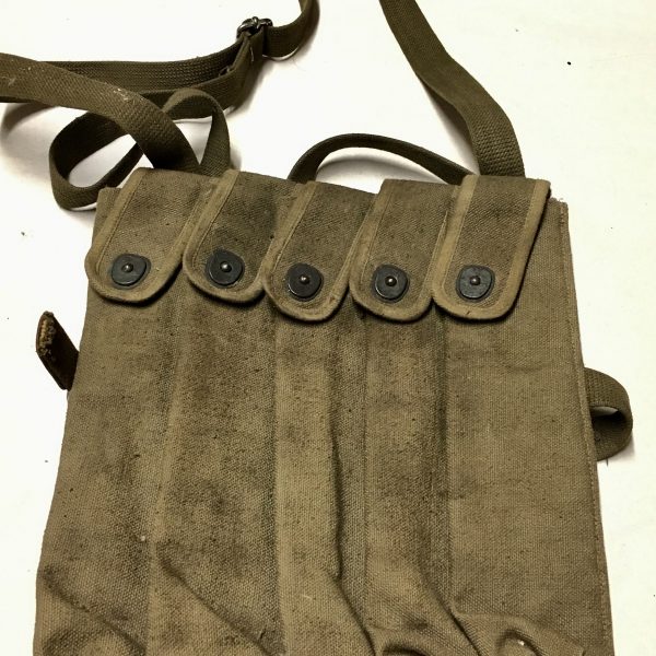 Chinese Korean War PPsH Thompson Magazine Pouch 1951